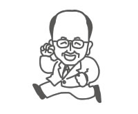 ソアー社長似顔絵画像